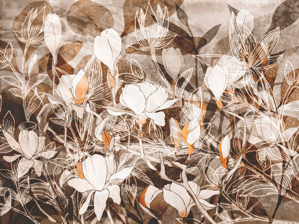 Дизайнерские обои Wall Street Flo