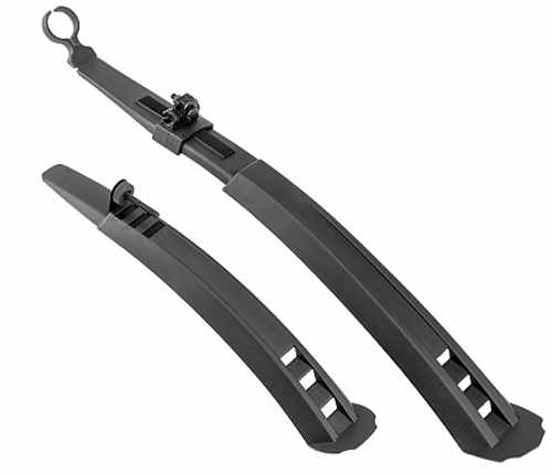 Крылья 24"-26" быстросъемные XGNB-020 пластиковые чёрные