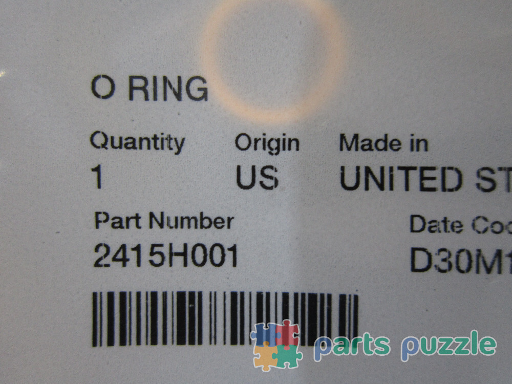 Кольцо уплотнительное / O RING АРТ: 2415H001