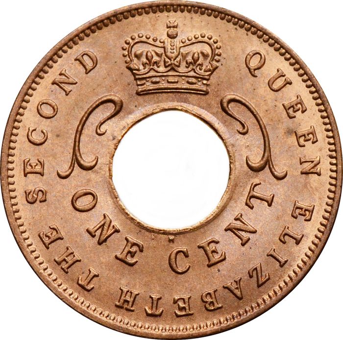 1 цент 1962 Британская Восточная Африка UNC