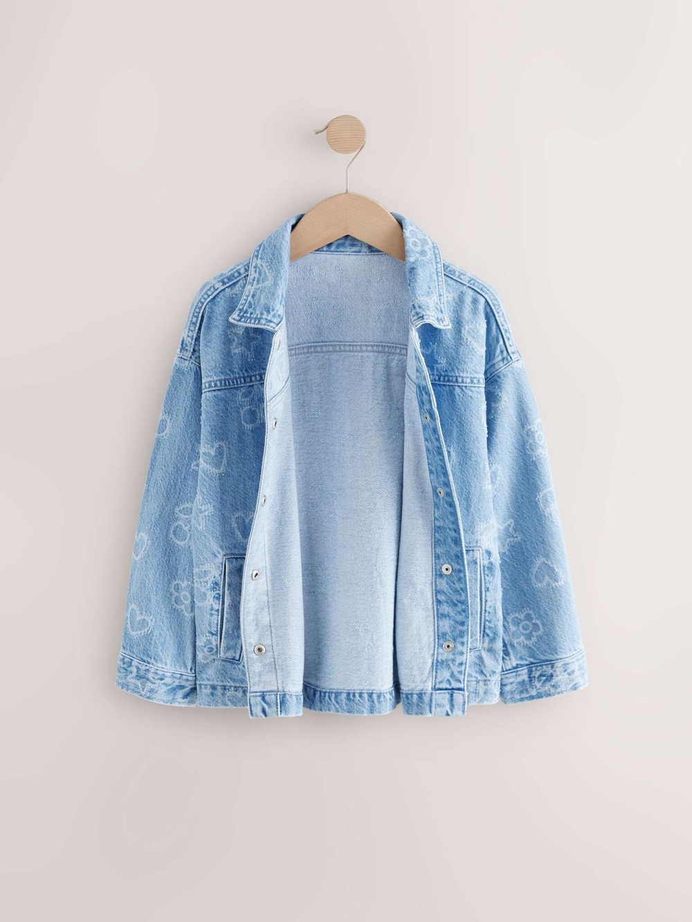 Куртка джинсовая для девочки Next E25-204, Синий