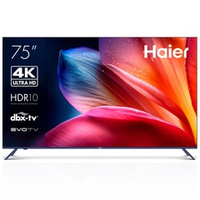 Телевизор Haier 75 Smart TV S1 190см, 4K, LED, HDR, Smart TV, OS Android 11