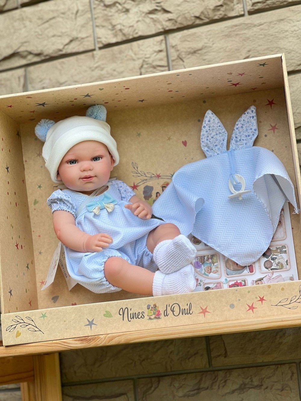 Кукла Nines виниловая 37см Recien Nacido (3622)