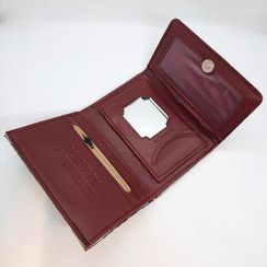 Qadın üçün pul qabı portmone yaşıl balaca