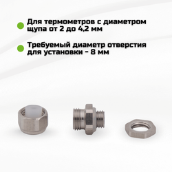 Ниппель из 304 нержавеющей стали