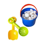 Песочный набор 3предм. ведерко 0,5л., лопатка, грабельки "Топ-топ" (Р.с.)