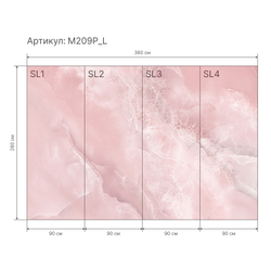 Гибкий мрамор M209P_L