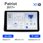 Teyes X1 10,2"для UAZ Patriot 2017+