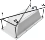Акриловая ванна Aquanet Grace 170x75 (с каркасом)