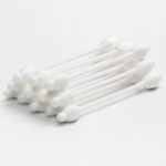 5469803 Ватные палочки с ограничителем, коробка 40 шт., пластик, цвет белый