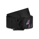 Пояс LOUIS VUITTON Virgil Abloh Monogram Character 4cm, MP293