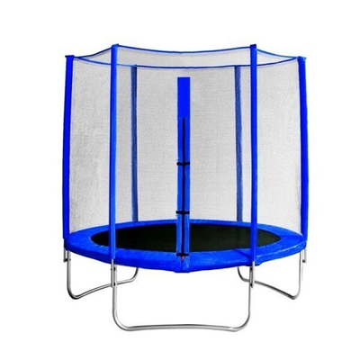 Батут с защитной сеткой Trampoline 10 диаметр 3,0 м синий