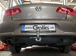 Фаркоп оцинкованный Galia V071A для Volkswagen Passat B6 2005-2010, Passat B7 2010-2015, Passat CC 2012-, Passat Alltrack B7 2012-2015(паспорт и сертификат в комплекте)(без электрики)