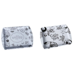 Поднос жестяной «Coffee time» 24,5*19,5см, белый