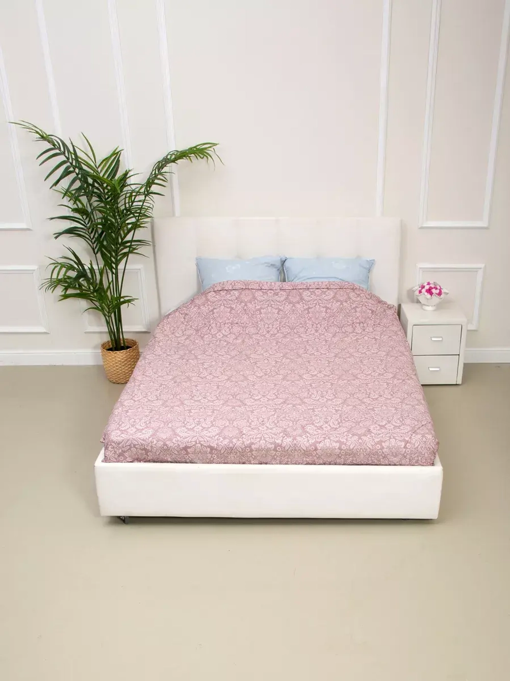 Одеяло евро зимнее всесезонное лен 200х220