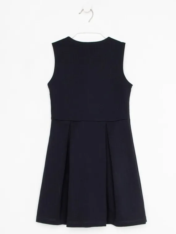 Сарафан для девочки, цвет синий, рост 122 см