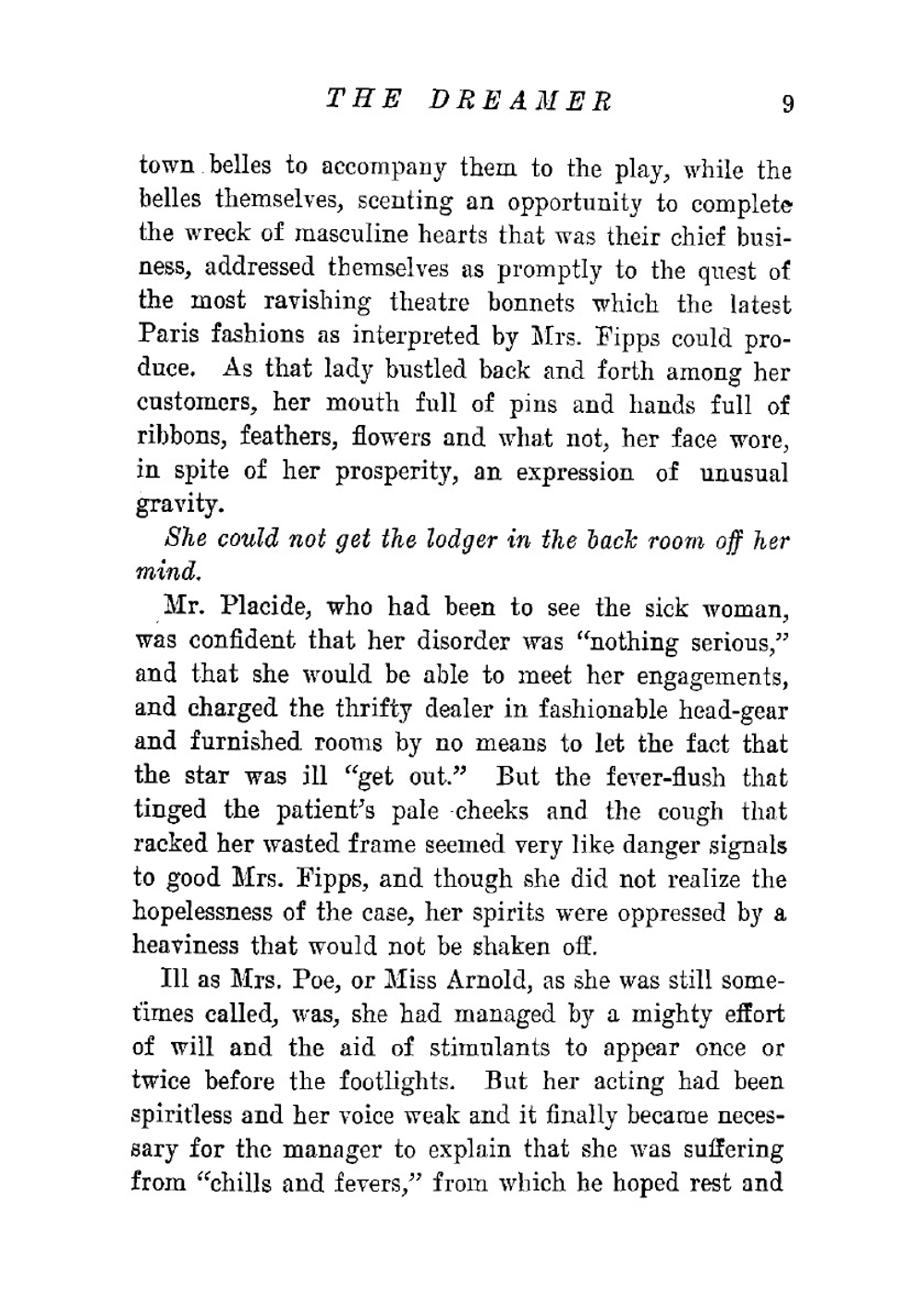 The dreamer. A romantic rendering of the life-story of Edgar Allan Poe | Mary Newton Stanard