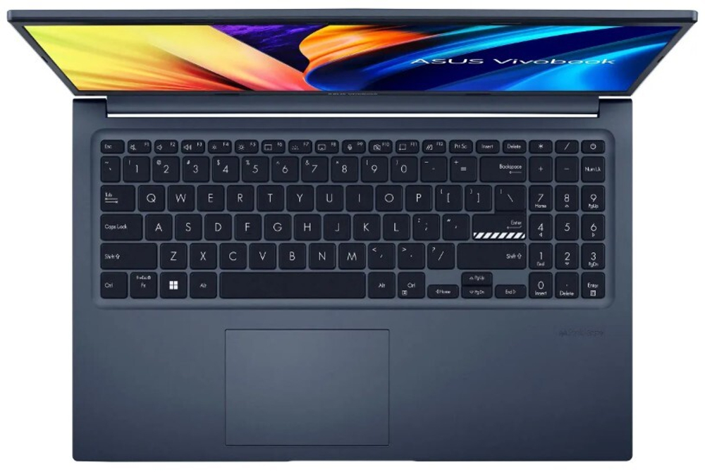 Ноутбук  ASUS Vivobook 15 X1504VA-BQ522 15.6 ", Core i5, 16 Гб RAM, 512 Гб SSD, Iris Xe Graphics, Синий