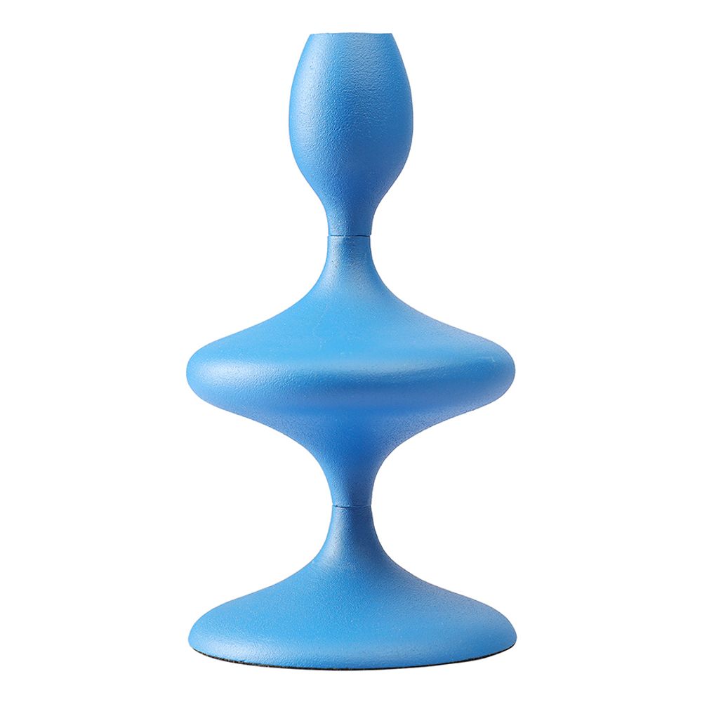 Подсвечник Vivlend, 20 см, синий