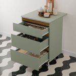 Кухонный модуль напольный 3 ящика Валенсия 60х60х85