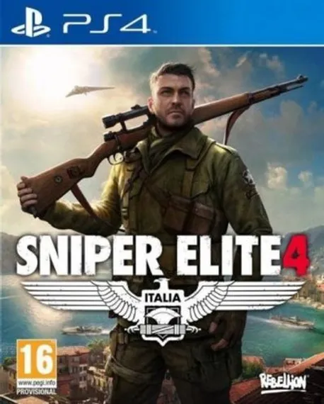 PS4 Sniper Elite 4 Б/У CUSA-04099 (Полностью на русском языке)