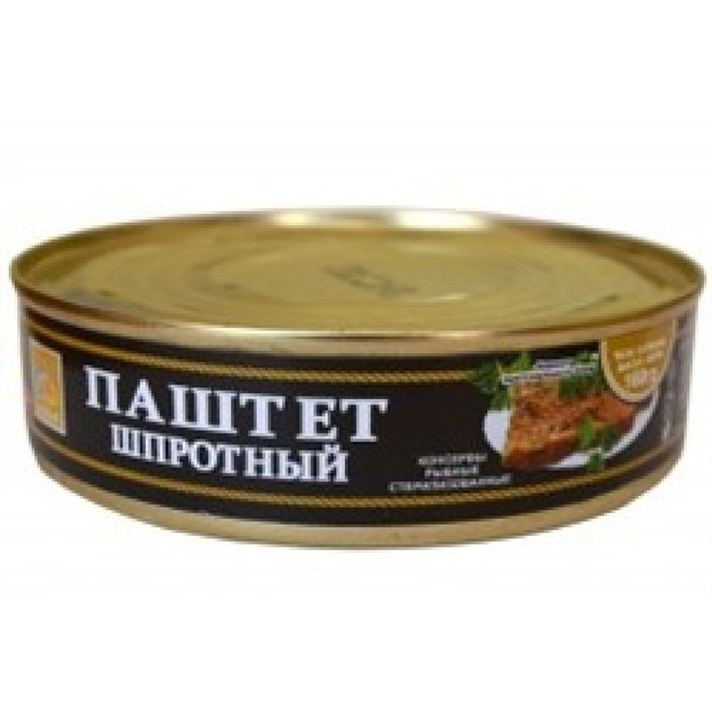 Шпротный паштет 160г. Кублей