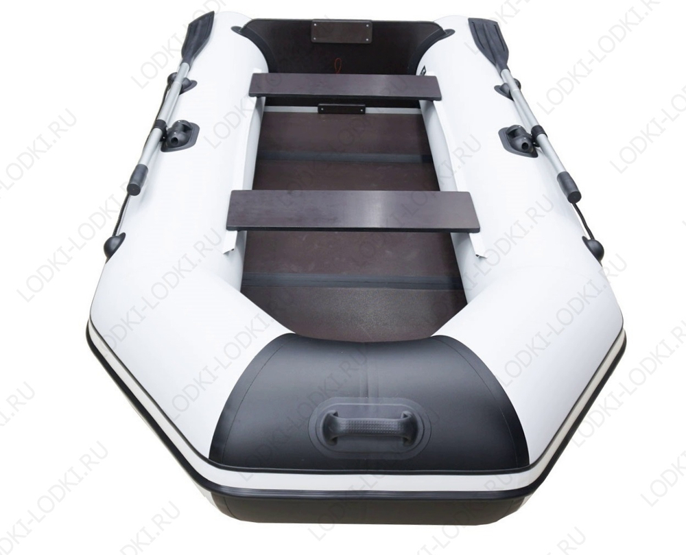 Аква-2800 серо-черная + BST 36 L (комплект лодка + электромотор)