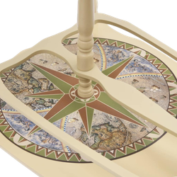 Jufeng Глобус-бар напольный со столиком d 33