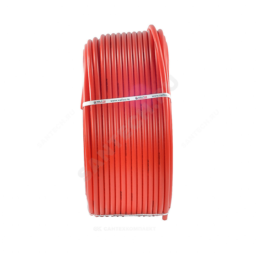 Труба PE-RT красная Дн 16х2,0 Тмакс=95C бухта 160м VALFEX 10104116P-0160