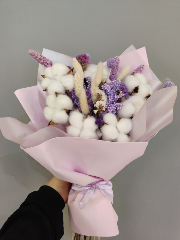 Букет из сухоцветов "Облачко"