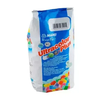 Mapei Ultracolor Plus №163 затирка для швов Светло-лиловый 2кг