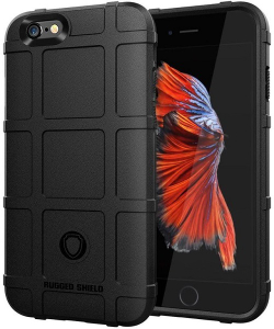 Чехол для iPhone 6 Plus (iPhone 6S Plus) цвет Black (черный), серия Armor от Caseport