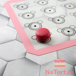 Коврик армированный с разметкой для Макаронс,42x29,5см