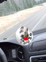 Подвеска в машину - Американский стаффордширский терьер