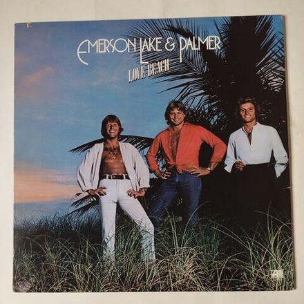 Винтажная виниловая пластинка LP Emerson, Lake and Palmer Love Beach (USA 1978) Taste Of My Love