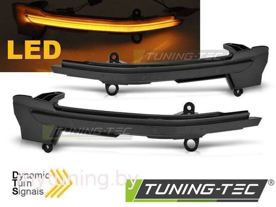 Повторители поворота IN THE MIRROR SMOKE LED SEQ для  SEAT ATECA 16-