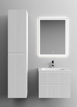 Тумба подвесная SANCOS Snob T 590х445х500, c двумя ящиками оснащенными доводчиками, Bianco, арт.SNT60W