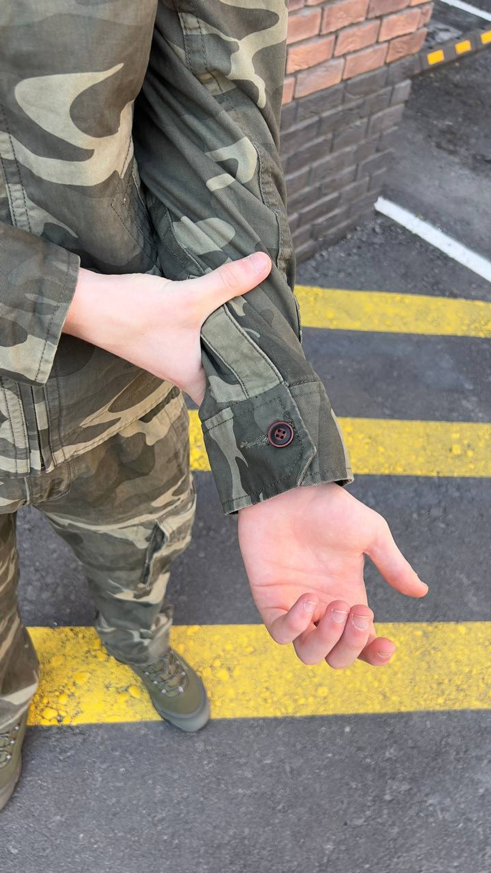 Рубашка тактическая камуфляжная