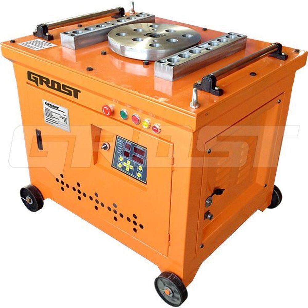 Станок для гибки арматуры GROST RB-40С - 3 кВт / c ЧПУ / до 42 мм
