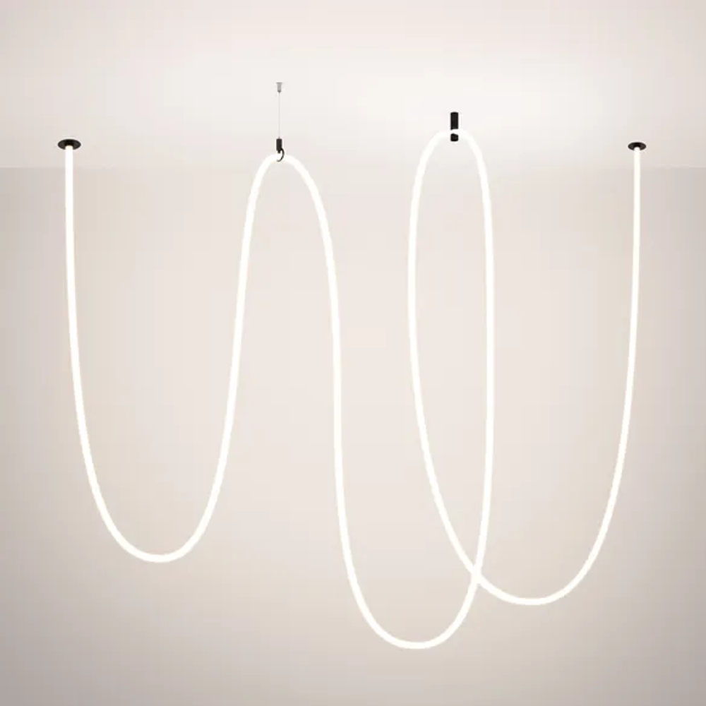 Светильник SP-TROPIC-BUILT-TRIMLESS-R18-L10000-110W Warm3000 (BK, 360 deg, 230V) (Arlight, IP20 Пластик, 3 года) 043392
