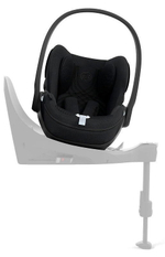 Коляска 3 в 1 Cybex Priam IV Matt Black complete и автокресло Cloud T i-Size Sepia Black Plus Off White
