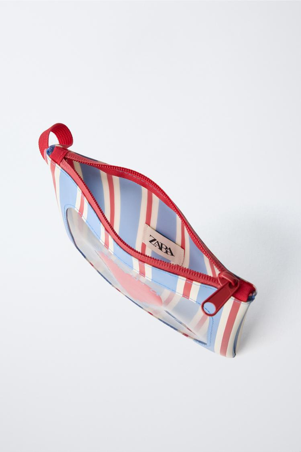 ZARA НЕСЕССЕР КО ДНЮ СВЯТОГО ВАЛЕНТИНА, СИНИЙ