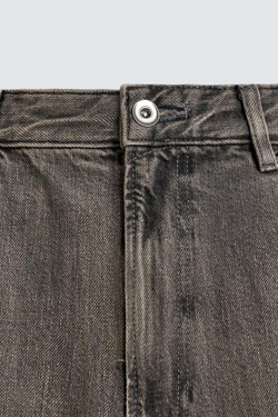 ZARA ДЖИНСЫ СВОБОДНОГО КРОЯ, КОРИЧНЕВЫЙ