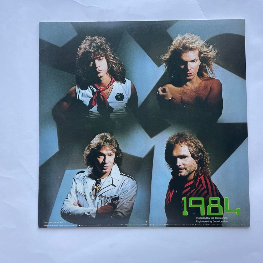 Винтажная виниловая пластинка LP Van Halen 1984 Jump (Япония 1984) (Без Оби)