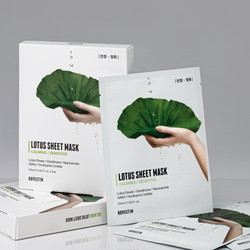 Rovectin Calming Lotus Sheet Mask успокивающая тканевая маска для лица с экстрактом лотоса