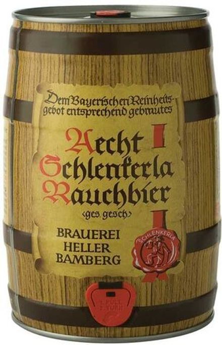 Пиво Шленкерла Раухбир Мерцен / Schlenkerla Rauchbier Marzen 5л - бочонок