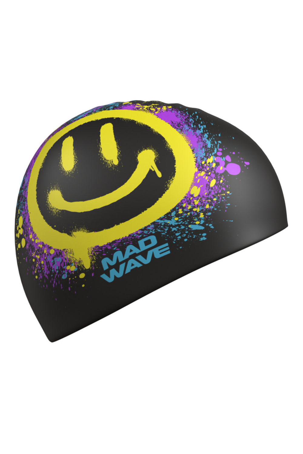 ШАПОЧКА ДЛЯ ПЛАВАНИЯ MADWAVE SPRAY SMILE СИЛИКОНОВАЯ