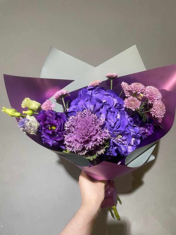 Букет "Фиолетовый туман"