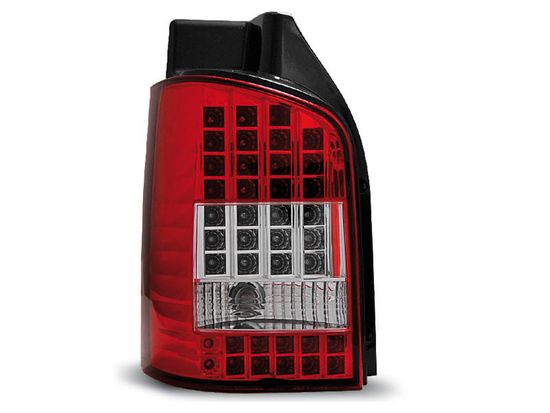 Задние фонари VW T5 red white led