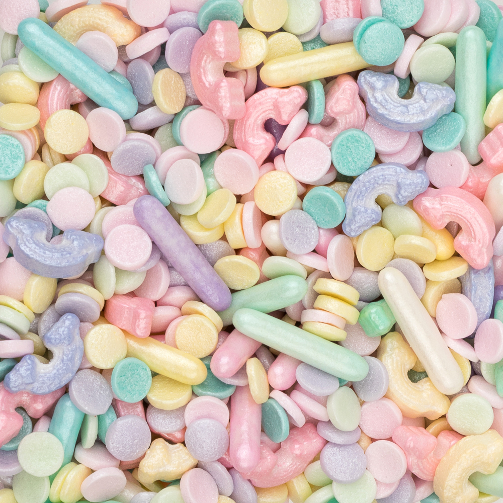 Посыпка микс "Радуга в конфетти", 0,05 кг